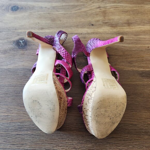 Shoe Dazzle platform heels, size 11, gently used - Picture 4 of 4